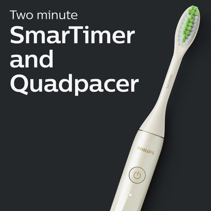 Philips Sonicare One by Sonicare Rechargeable Toothbrush, Snow, HY1200/27