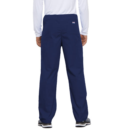 Cherokee Unisex Scrub Pants for Men & Women Drawstring Cargo Medical Uniform Straight Leg Nursing Scrub Bottoms - 4100