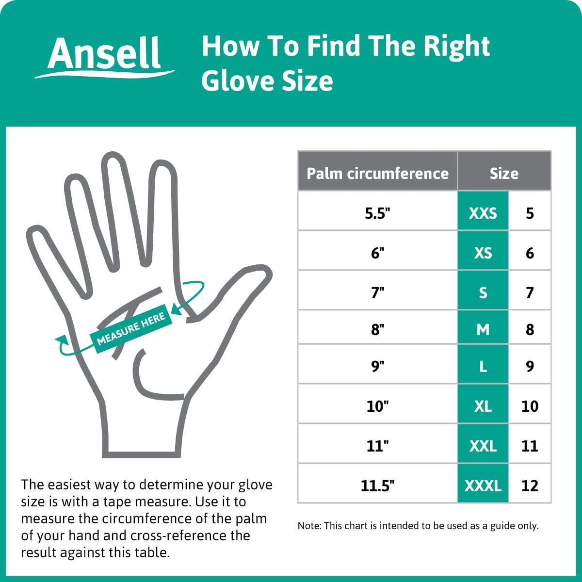 Ansell MICROFLEX MidKnight MK-296 Exam Standard Gloves - Size XL, Black (Box of 100)