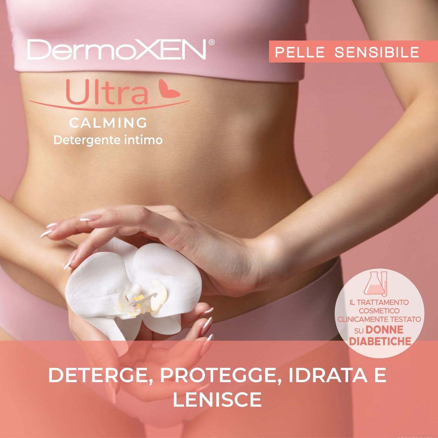 Dryness Relief Duo | UltraCalming Intimate Wash for Moisturizing Care & Hydra Vaginal Suppositories for Natural Hydration | pH‑Balanced, Hormone‑Free, Sensitive Skin Safe