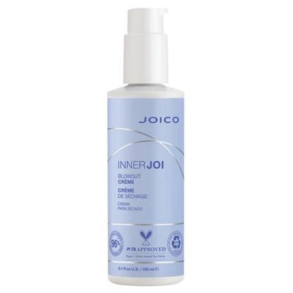 Joico InnerJoi Blowout Creme | Styling For All Hair Types | Sulfate & Paraben Free | Naturally-Derived Vegan Formula