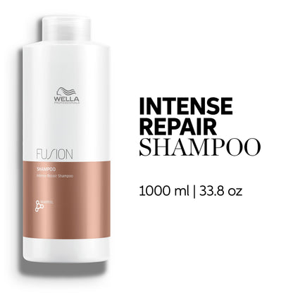Wella Professionals Fusion Intense Repair Shampoo For Damaged Hair| Hair Repair| Anti Hair Breakage