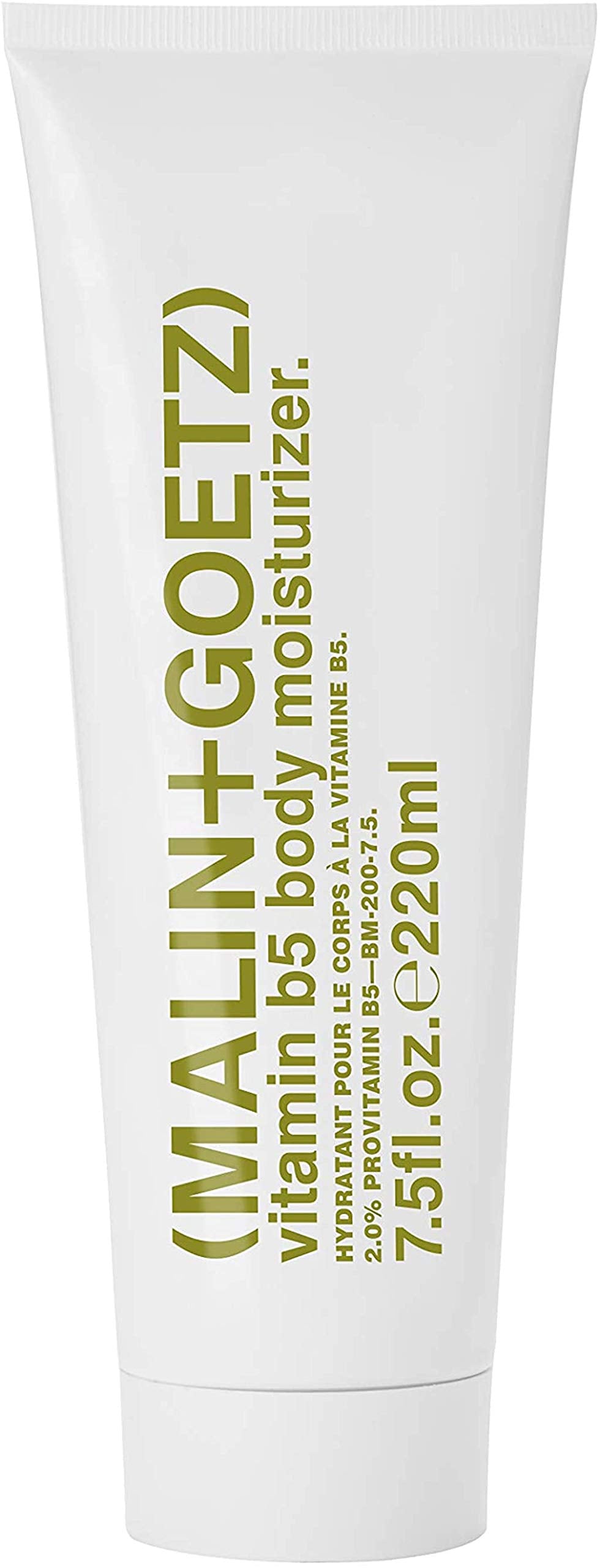 MALIN+GOETZ Vitamin B5 Body Moisturizer | Bergamot-Scented Daily Cream with Shea Butter, Oat & Vitamin B5 | Hydrating, Nourishing & Non-Greasy | For All Skin Types