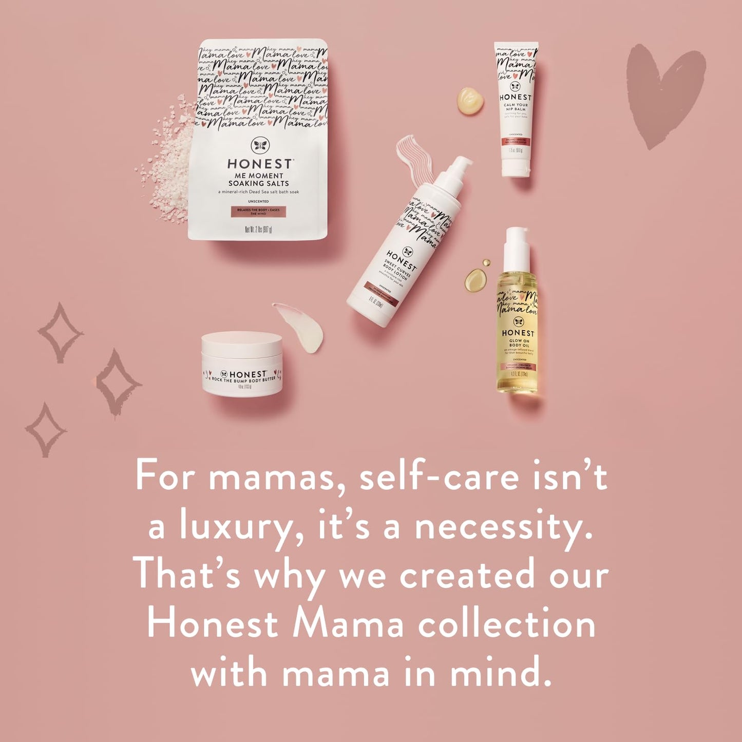 The Honest Company Mama Rock Bump Body Butter Moisturizing Stretch Mark Cream, Shea Avocado Oil, Vitamin E, Hypoallergenic and Dermatologist Tested, 4 oz