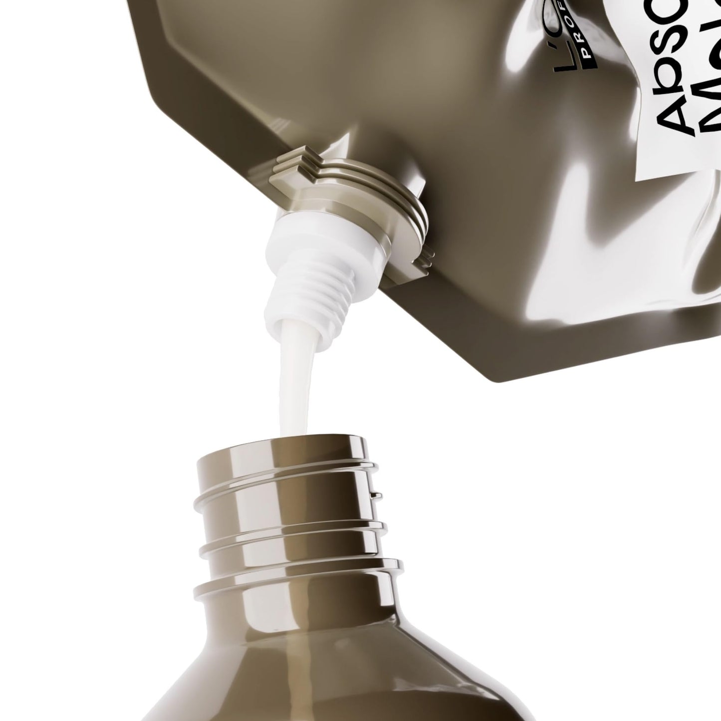 L'Oréal Professionnel Paris Absolut Repair Molecular Shampoo - Repairs Damage & Restores Strength For All Damaged Hair, With Peptide Bonder & Amino Acids, Sulfate-Free
