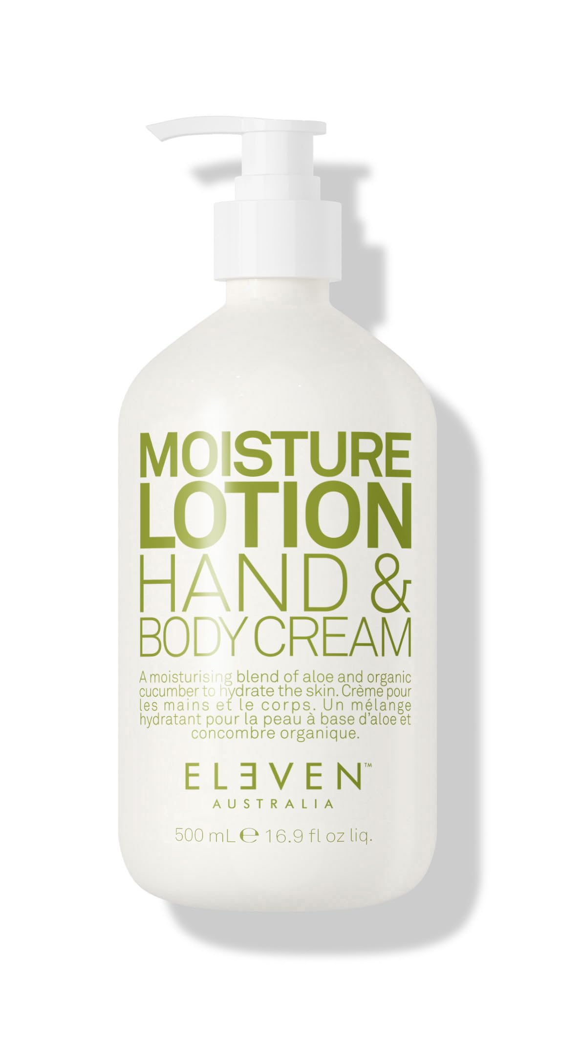 ELEVEN AUSTRALIA Moisture Lotion Hand & Body Cream for Dry Skin - Hydrating Formula for Ultra Soft Skin, Lightweight Body Moisturizer with Shea Butter & Aloe Vera, for Women and Men