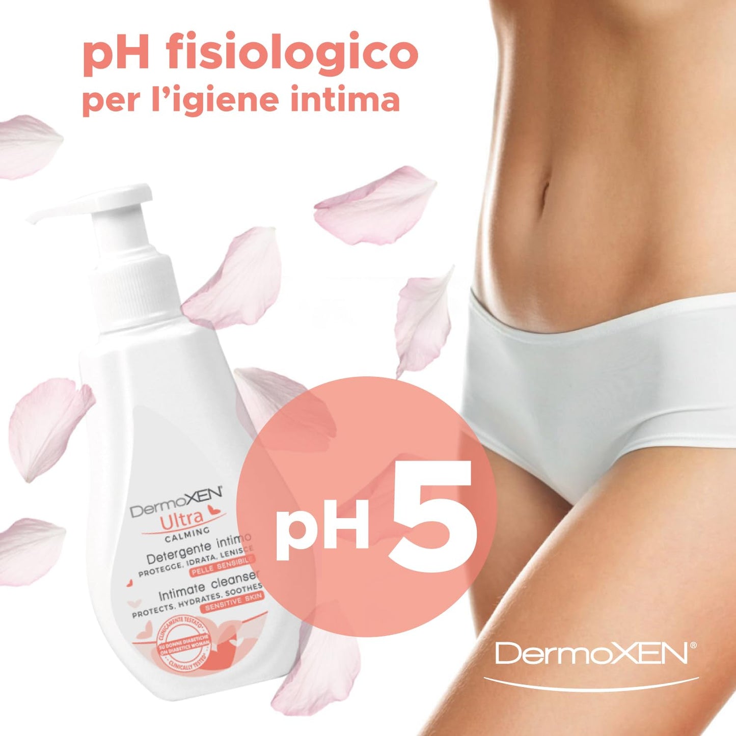 Dryness Relief Duo | UltraCalming Intimate Wash for Moisturizing Care & Hydra Vaginal Suppositories for Natural Hydration | pH‑Balanced, Hormone‑Free, Sensitive Skin Safe