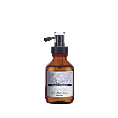 Davines Naturaltech Calming Superactive, Soothing & Relieving for Sensitive Scalp - With Blueberry Phytoceuticals - Leave-In Serum Calms Irritation Instantly, Travel Size, 3.38 Fl Oz