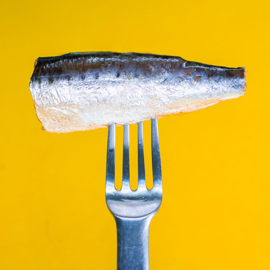 Ati Manel Canned Sardines in Olive Oil | 125g Tinned Fish | 8-Pack of 125g Cans