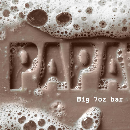 PAPATUI by Dwayne Johnson Enriching Bar Soap for Men | Hydrating Daily cleanerser | Moisturizes with Mango Butter and Avocado Oil | Lush Coconut | 7oz