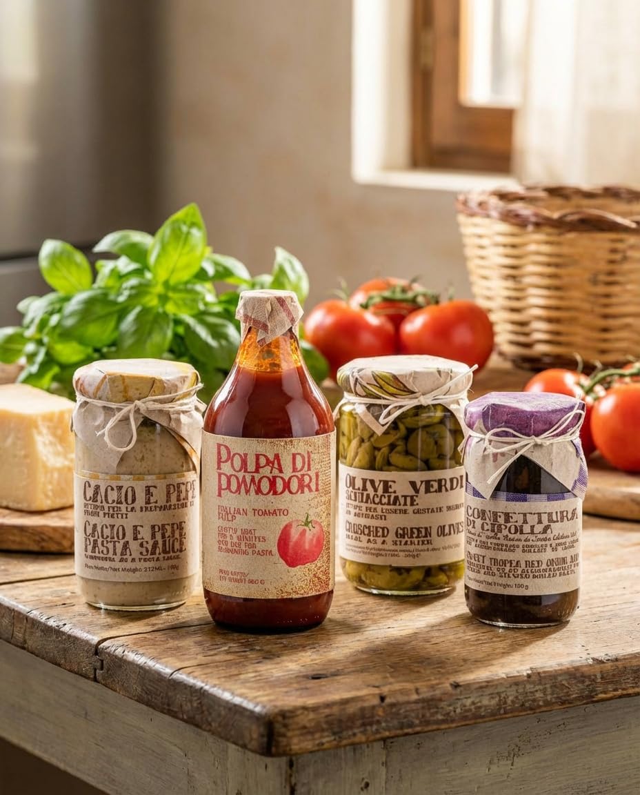 ARTIGIANI DEI SAPORI - Italian Tomato Pulp, 11.6 oz, Pomodoro Puree, Fine Tomato Pulp Passata