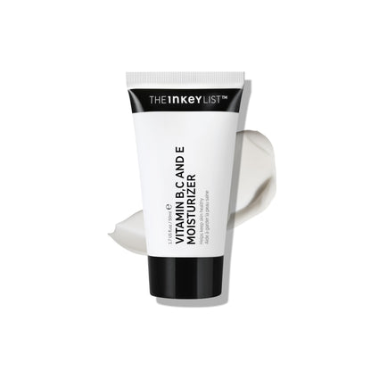 The INKEY List Vitamin B, C And E Moisturizer, Daily Moisturizer for Healthy Looking Skin, Vegan, Cruelty-Free, 1.7 oz