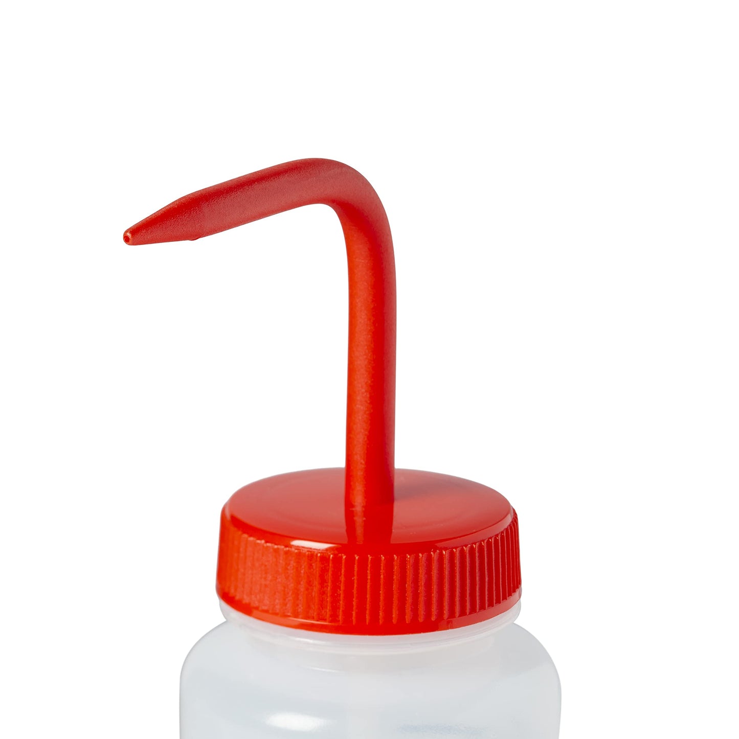 United Scientific™ UniSafe™ Acetone Squeeze Bottle, Wide Mouth Wash Bottles 500mL (16oz), Pack of 6 – Pre-Labeled LDPE Chemical Wash Bottle w/Red Color-Coded Cap, Self-Venting Leak-Proof Lab Bottles