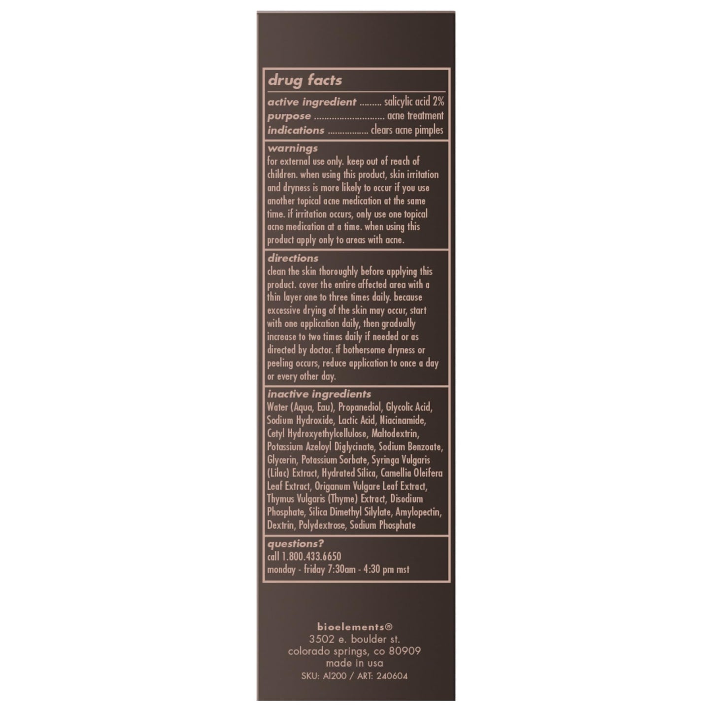 Bioelements Daily Meds - 1 fl oz - Acne Clearing Serum with Medicinal Beta + Alpha Hydroxy Acids and Niacinamide to Target Lines, Tone + Dullness - Vegan, Gluten Free - Never Tested on Animals