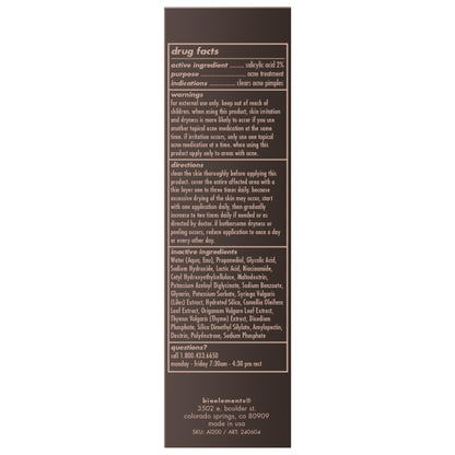 Bioelements Daily Meds - 1 fl oz - Acne Clearing Serum with Medicinal Beta + Alpha Hydroxy Acids and Niacinamide to Target Lines, Tone + Dullness - Vegan, Gluten Free - Never Tested on Animals