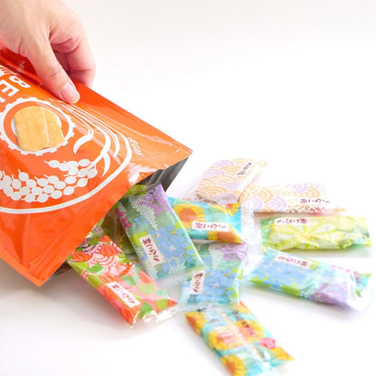 Kinako (Roasted Sweet Soybean) Flavor Japanese Rice Mochi Snack | Vegan | Made with 100% Japanese Rice & Hokkaido Soybean (75g)