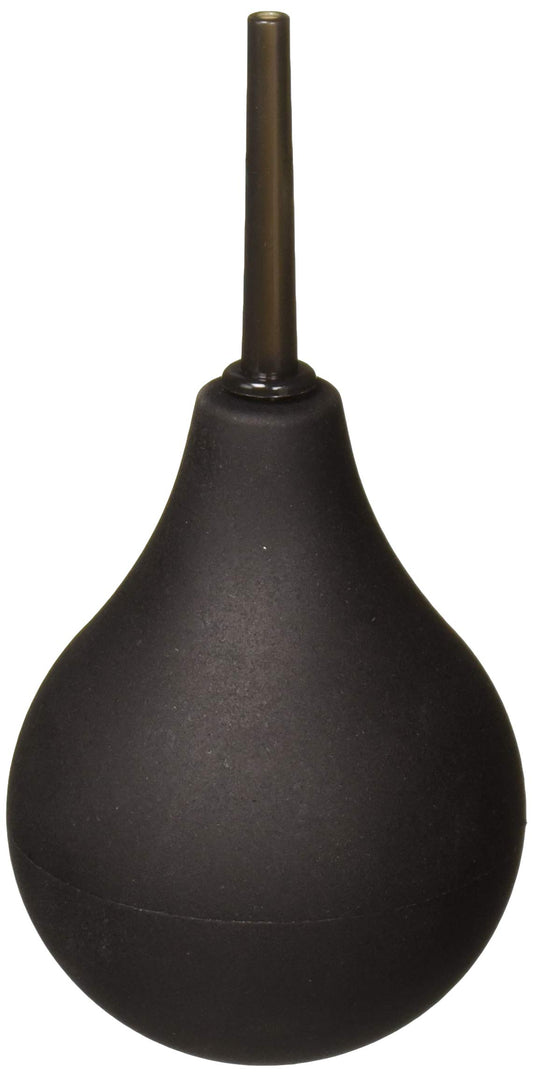 Shibari Triton Easy Squeeze Enema Bulb, Flexible Tip for Ultimate Comfort, BPA & Phthalates-Free, Ease Anal Silicone Douche for Men & Women, 7.4 Fl Oz Capacity (Black)