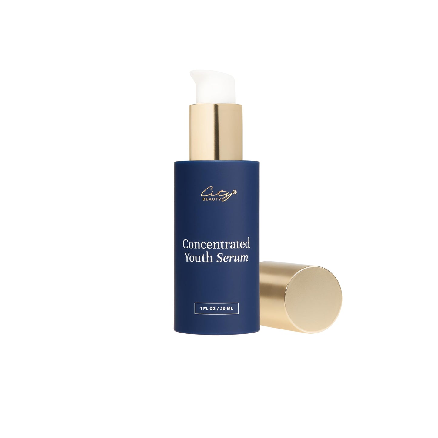 City Beauty Concentrated Youth Serum - Anti-Aging Face Serum - Firm & Smooth - Light-Activated Wrinkle Solution With Advanced Enzymes - Visibly Smooths Fine Lines & Wrinkles