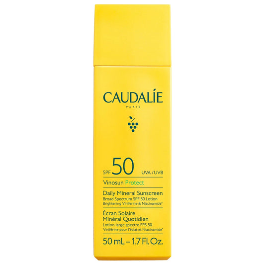 Caudalie Vinosun Protect Daily Mineral Sunscreen SPF50-50 mL