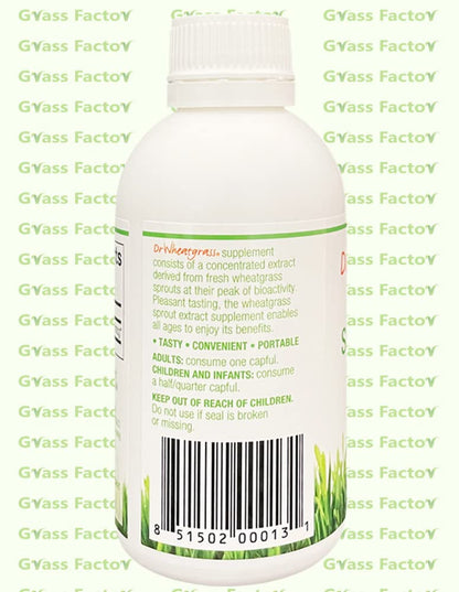 Dr Wheatgrass Supershots(30 Day Supply) - 2 pack, Wheatgrass Extract in a Bottle, Stronger Than Fresh Wheatgrass Juice and Powder (Copy)