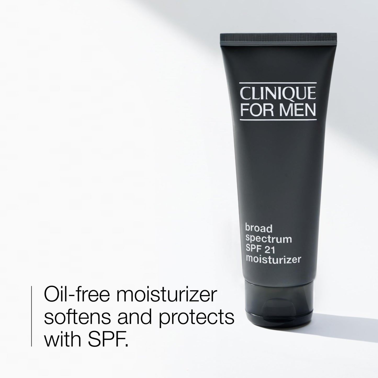 Clinique For Men Broad Spectrum SPF 21 Face Moisturizer | Oil Free Face Lotion With SPF | Hydrating + Protecting | For All Skin Types, 3.4 Fl Oz