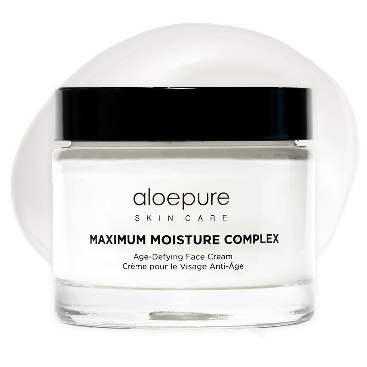 Aloette Maximum Moisture Anti-Aging Face Cream - Age Defying Anti-Wrinkle Facial Cream with Moisturizing Shea Butter & Aloe Vera - Hydrating Moisturizer for Fine Lines & Wrinkles - All Skin Types