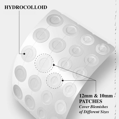 Kiehl's Overnight Pimple Patches - Truly Targeted Invisible Hydrocolloid Blemish Patch, Absorbs Oil and Gunk, Treatment for Whiteheads and Zits, Shrinks Breakouts (22 Count)