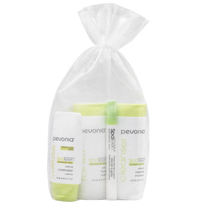 PEVONIA Spateen Blemished Skin Home Care Kit, 10.1 oz.