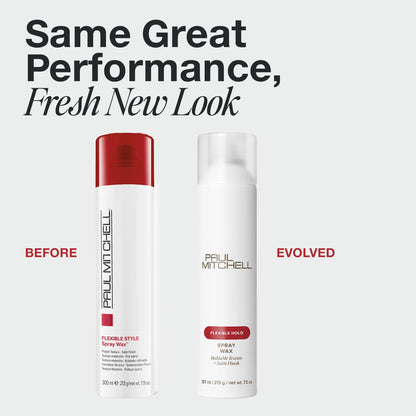 Paul Mitchell Spray Wax, Pliable Texture, Satin Finish, For All Hair Types Especially Fine to Medium