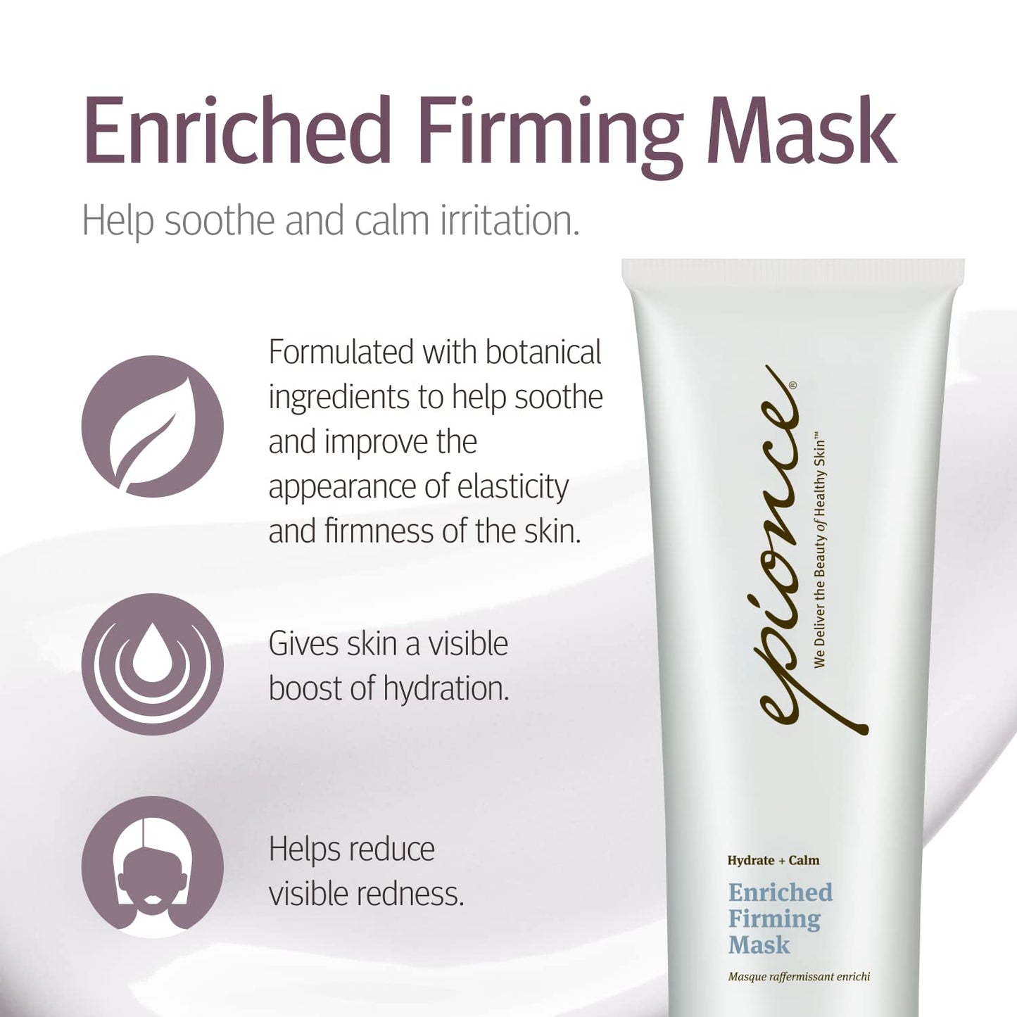 Epionce Enriched Firming Mask - Hydrating Face Mask for All Skin Types, For Skin Elasticity & Firmness with Shea Butter & Glycerin, Dermatologist Skincare