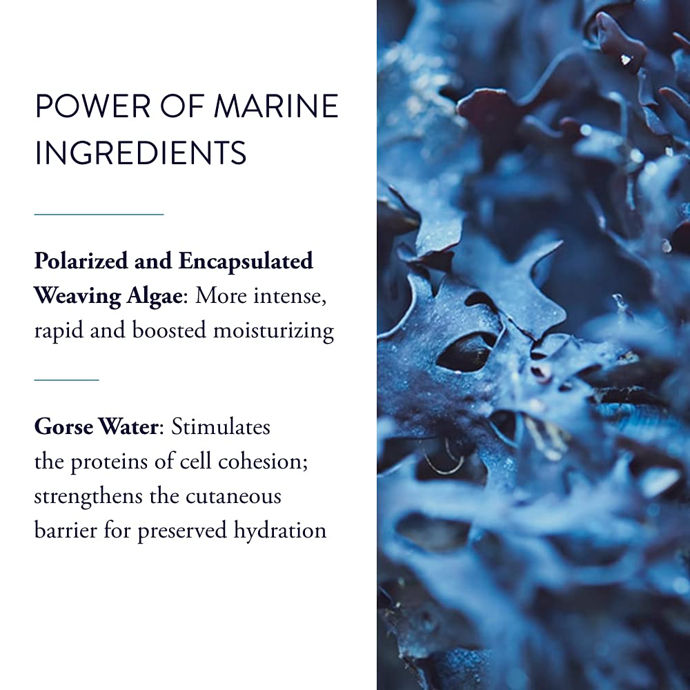 Phytomer Hydrasea Rehydrating Face Moisture Mask | Intense, Effective Hydrating Cream to Restore Moisture & Relieve Dry Skin | Creamy, Lightweight Moisturizing Face Mask | 50ml