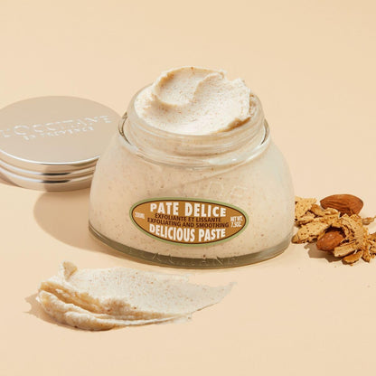 L'OCCITANE Exfoliating & Smoothing Almond Delicious Paste Body Scrub 7.40 fl oz