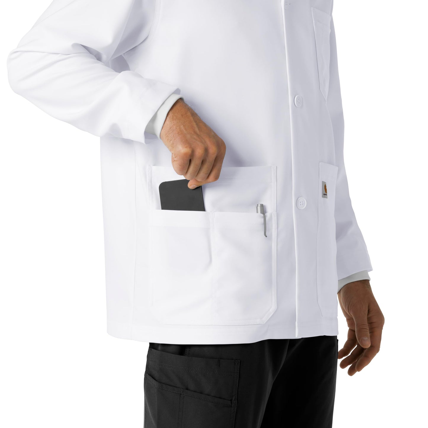 Carhartt Scrubs C71005 Modern Fit Consultation Lab Coat