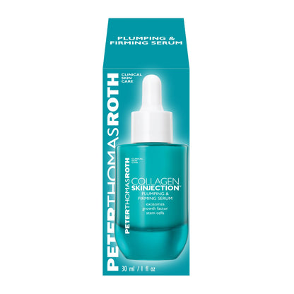 Peter Thomas Roth | Collagen Skinjection™ Plumping & Firming Serum | Skin Barrier Serum, Exosome Serum For Face, Collagen Peptides Serum