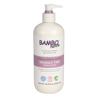 Bambo Nature Snuggle Time Body Lotion, 16.9 fl oz Bottle, 1 Count