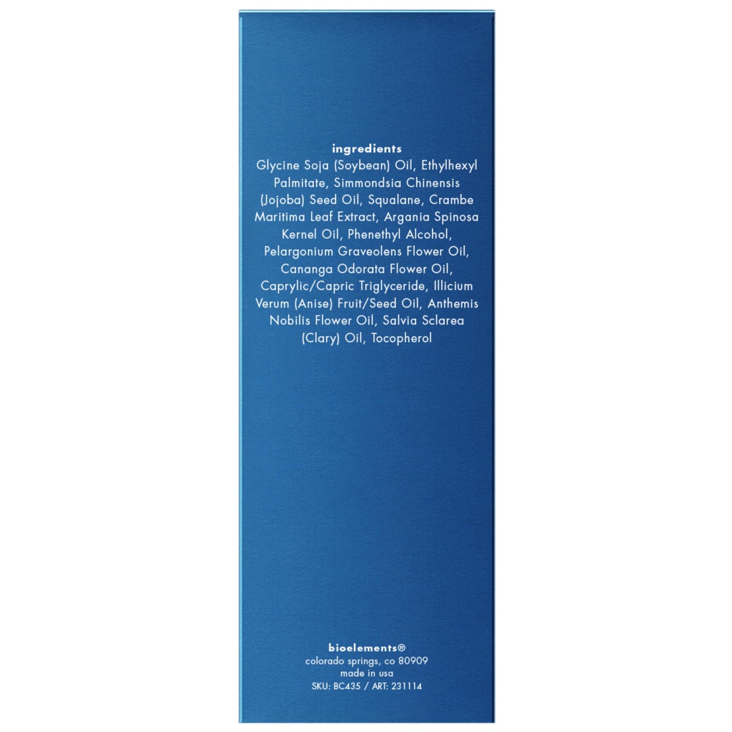 Bioelements Dewluxe for Body - 3.7 oz - Body Oil with Occlusive Argan, Squalane & Sea Kale for Dewy Hydration from Neck to Toes - Never Tested on Animals