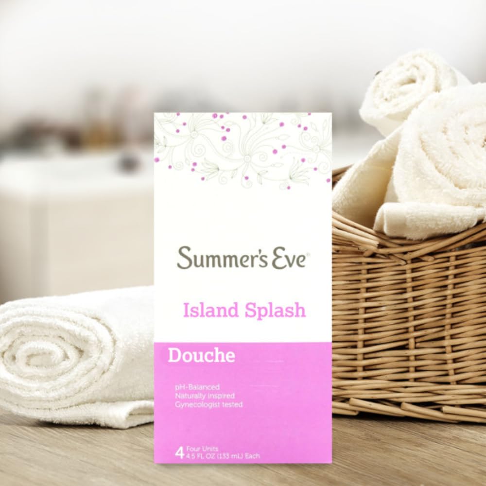 Summer's Eve Douche, Island Splash, 2 Units, 4.5 oz Each (Pack of 9)