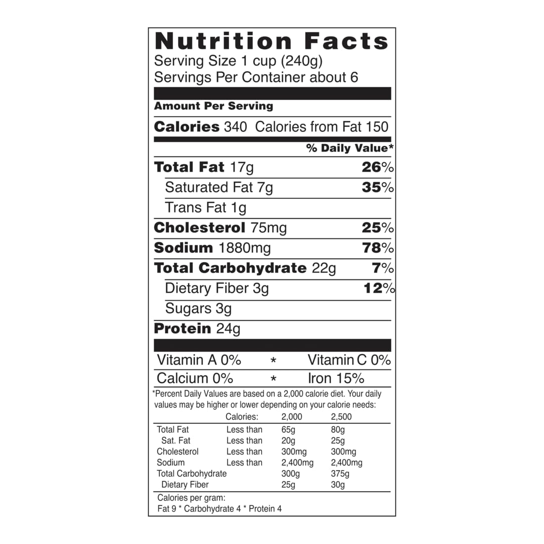LeGout Culinary Classic Corned Beef Hash Entr?e, 51-Ounce
