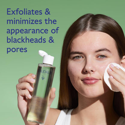 Caudalie Vinopure Salicylic Acid Pore Minimizing and Exfoliating Toner with Organic Rose Water