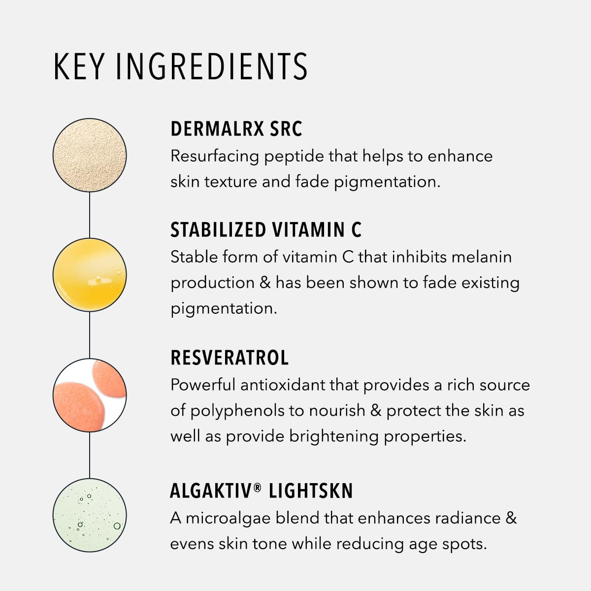 HydroPeptide LumaPro-C Face Serum, Peptide & Pigment Complexion Corrector, Nourish Skin, 1 Ounce