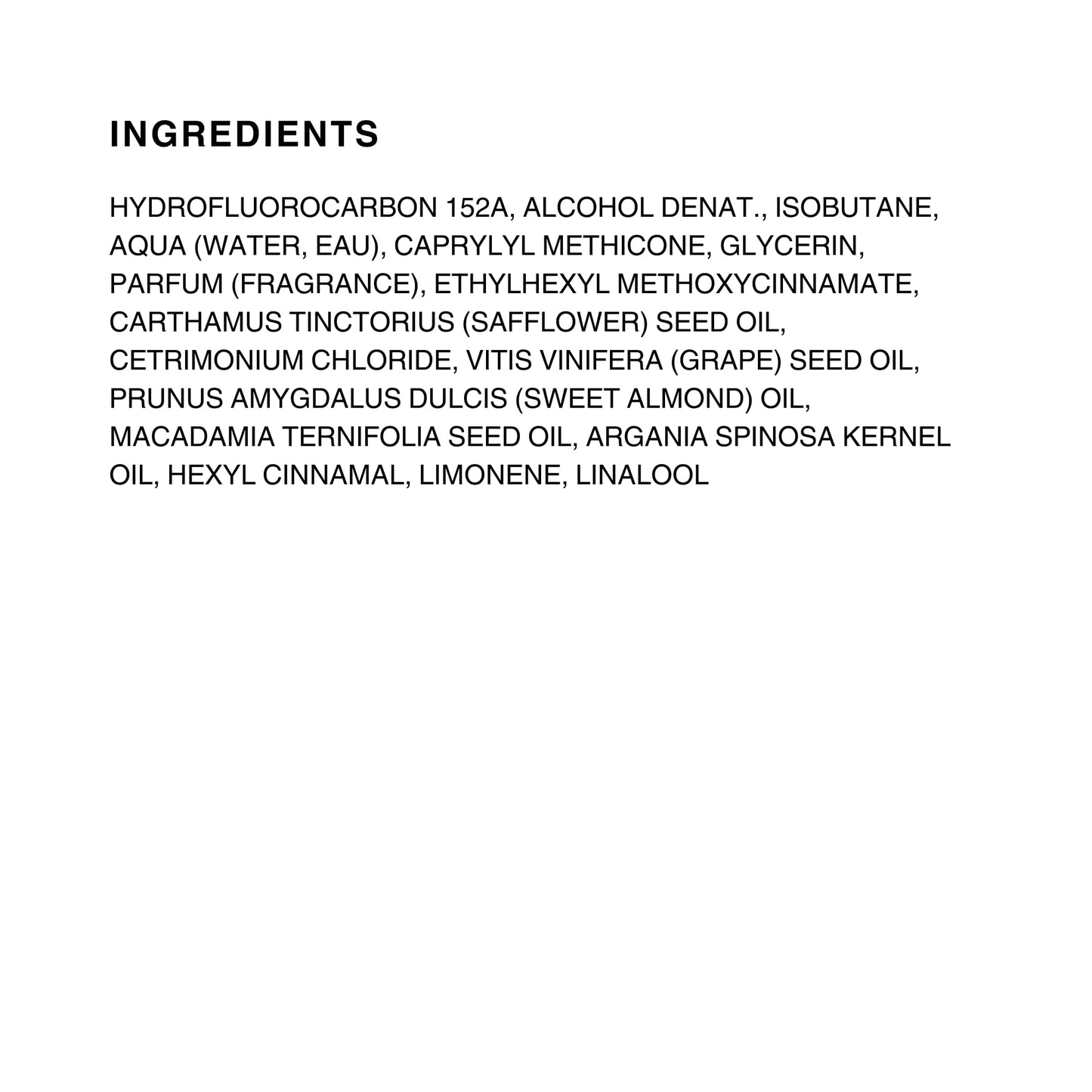 Professional Dry Oil Conditioning Mist
