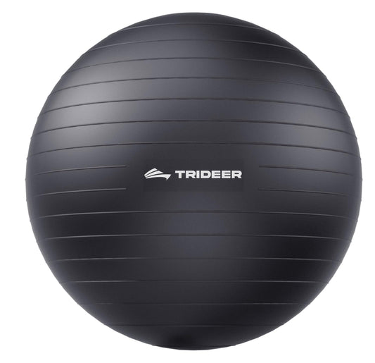 Trideer Exercise Ball for Yoga, Pilates & Fitness – Stability Ball Equipment for Home Gym & Office Chair, Core & Balance Training Accessories, Physical Therapy Equipment, Quick Pump Included, 5 Sizes