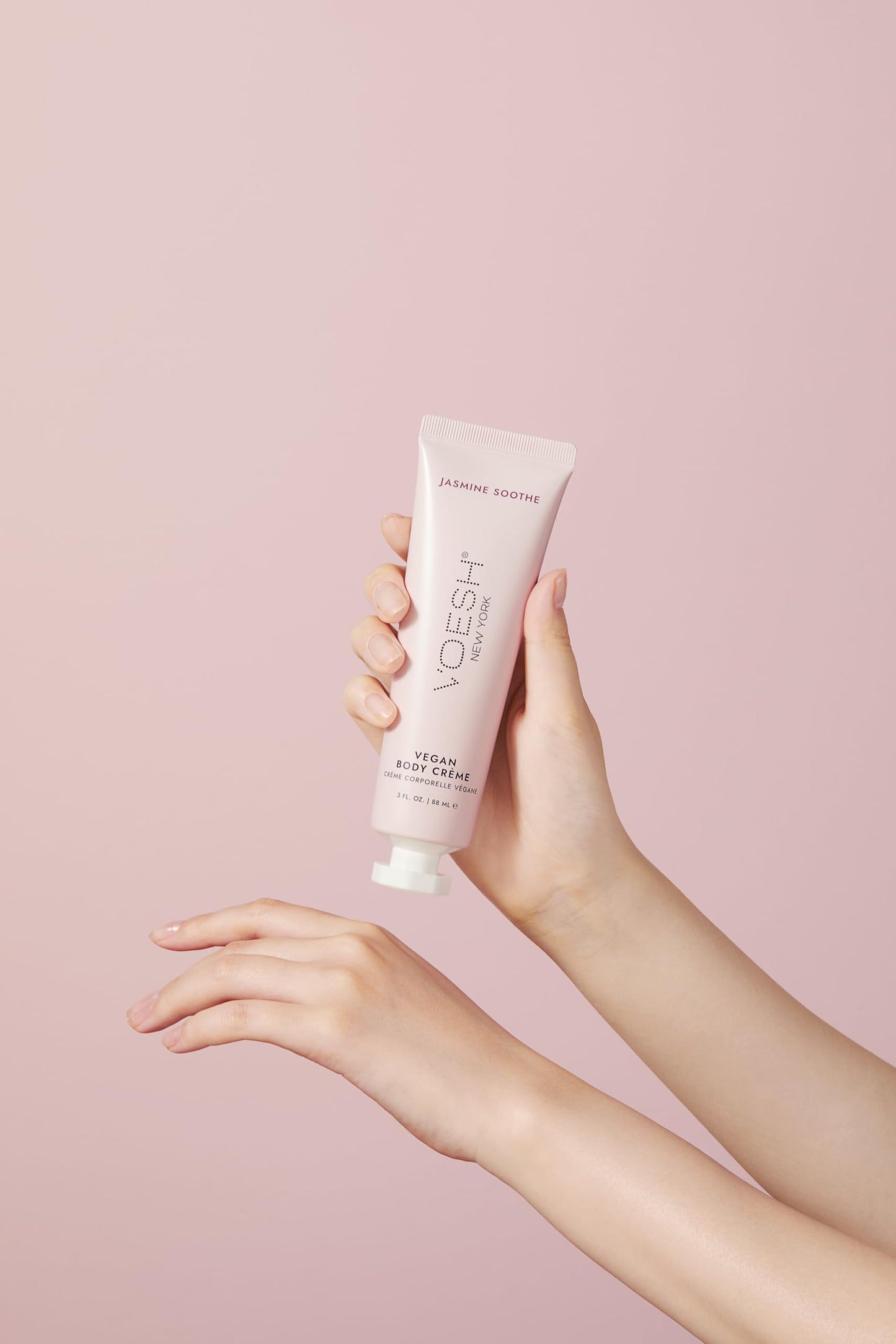 VOESH Vegan Body Creme Moisturizer - K-Beauty Korean Skincare - Jasmine Soothe (3oz)