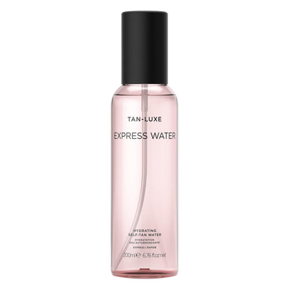 Tan-Luxe Express Water, Rapid Self Tanner Spray, Hydrating Tanning Water for a Fast, Natural Looking Tan, Cruelty-Free, 6.76 fl. oz