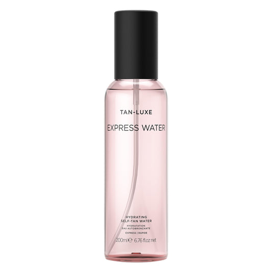 Tan-Luxe Express Water, Rapid Self Tanner Spray, Hydrating Tanning Water for a Fast, Natural Looking Tan, Cruelty-Free, 6.76 fl. oz