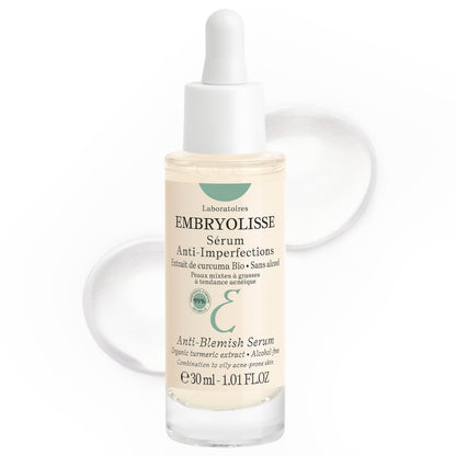 Embryolisse Anti-Blemish Face Serum - Anti Pimples & Black Heads Treatment for Oily to Combination Skin, 1.01 Fl Oz