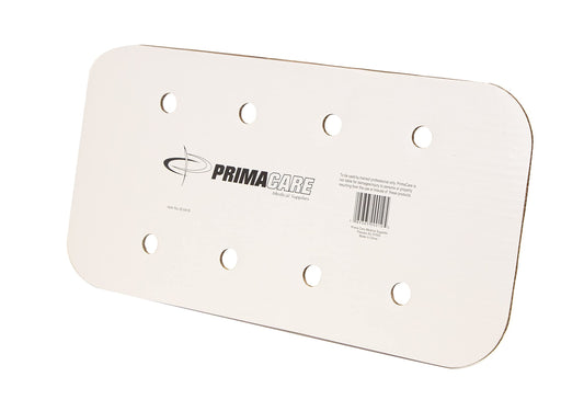 Primacare IS-5412 Padded Cardboard Splint Wrist Brace or Leg Support for Adults and Kids, Emergency First Aid Kit with Punch Holes, Radiolucent and MRI Compatible Cushioning Foam, 12"