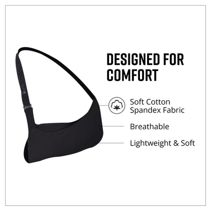 Brownmed - Joslin Sling Ultimate Arm Sling - Arm Sling for Men & Women to Support Shoulder, Elbow, or Wrist Injury - Arm Immobilizer, Shoulder Stabilizer & Rotator Cuff Support - Pro 3 XL