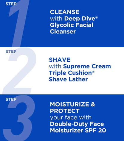 Jack Black Supreme Cream Triple Cushion Shave Lather - Shaving Cream Mens, Shave Cream for Men, Jack Black Shaving Cream for Men, Shaving Lather, Mens Shaving Cream, Jack Black Shave Cream