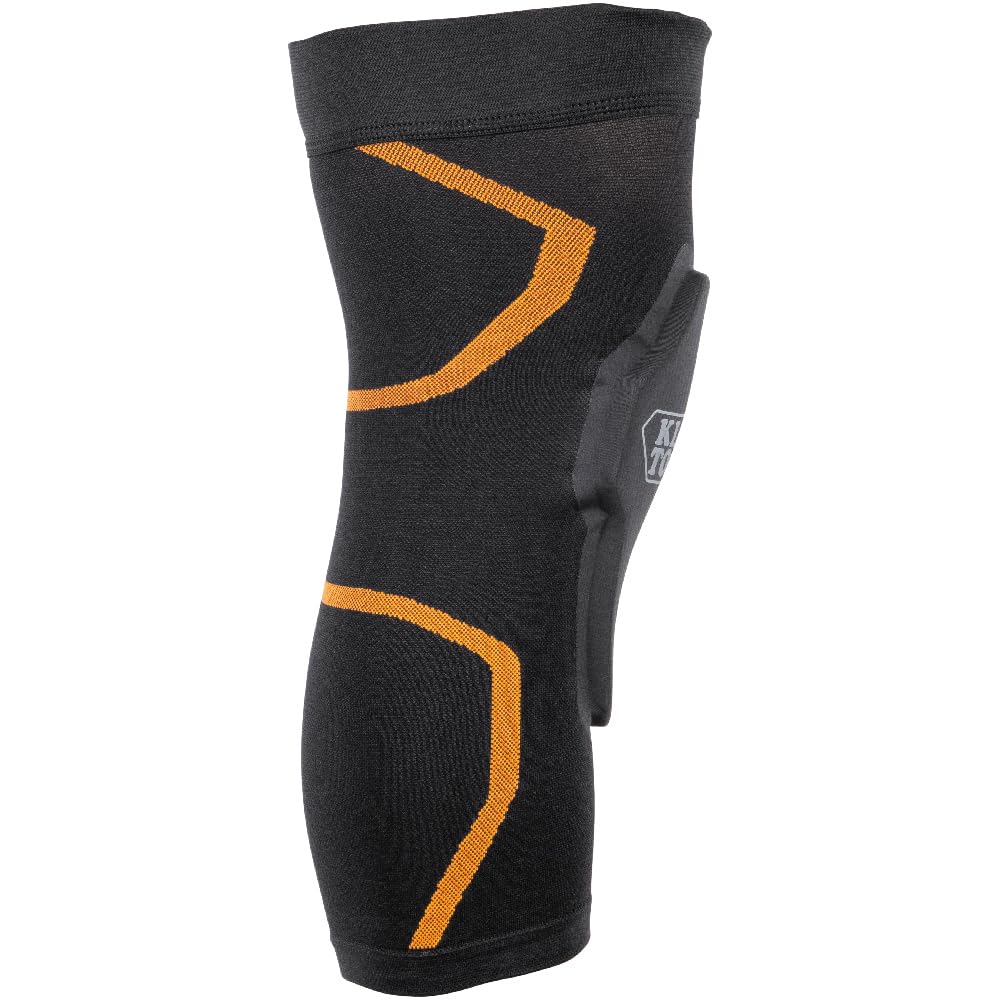 Klein Tools 60623 Knee Pad Compression Sleeve, Knee Support for Construction, Workers and Athletes, Black, M/L